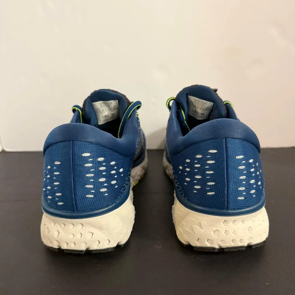 Brooks Glycerin 16 Mens Running Shoes Blue Silver Nightlife Size 11.5